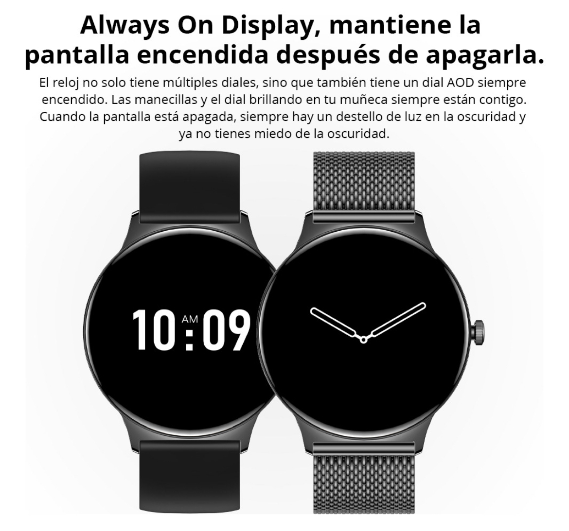 Reloj Inteligente Para Mujer Fino Y Ligero Smartwatch Amoled
