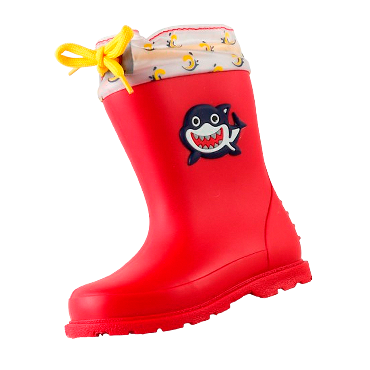 Botas Niño Lluvia Ajustable Cómodas Tiburón Shark 614-RJ