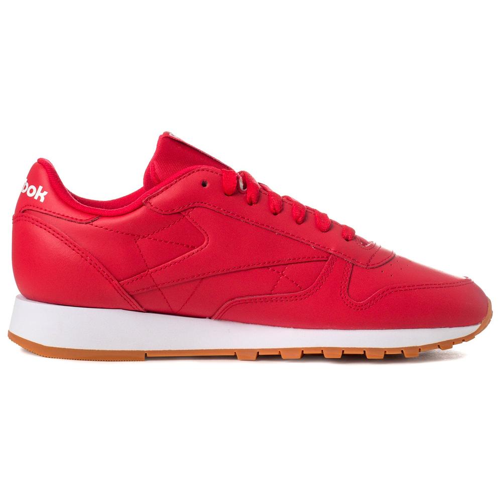 Tenis Reebok Classic Leather - 100008792 - Rojo - Hombre