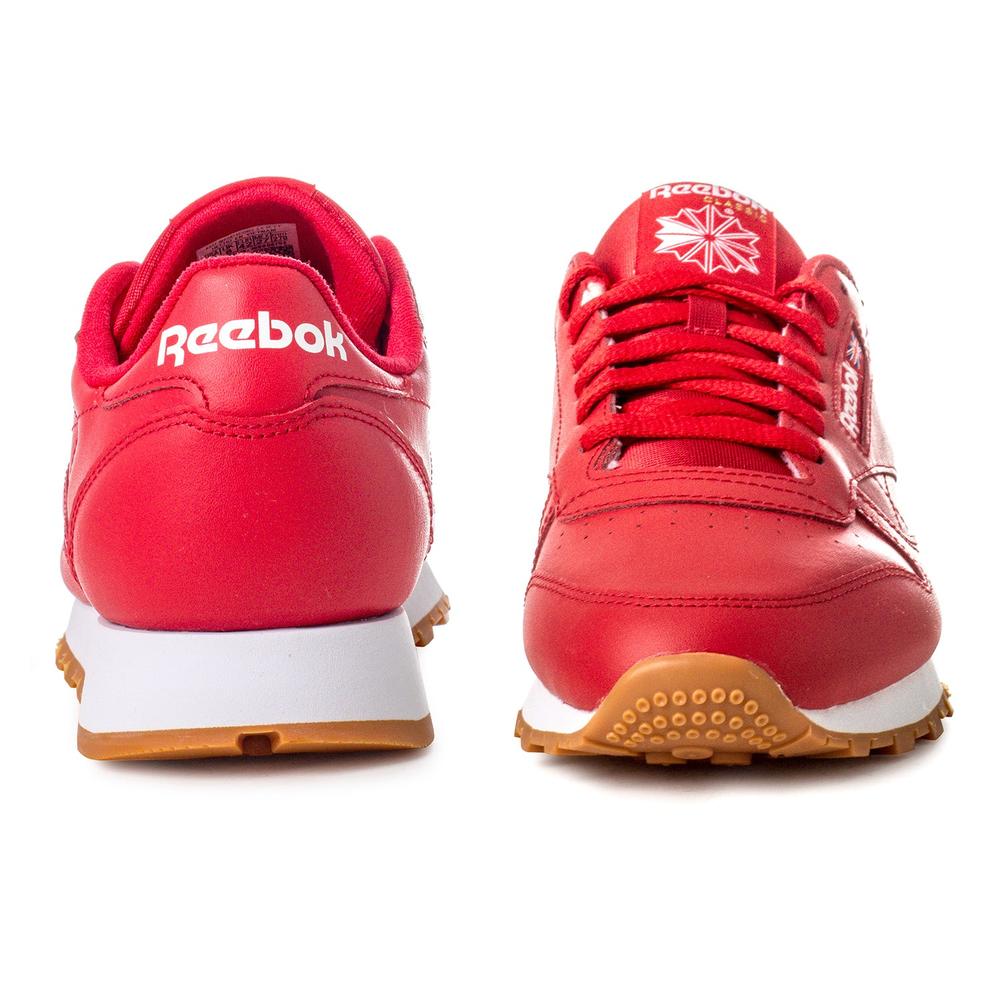 Tenis Reebok Classic Leather - 100008792 - Rojo - Hombre