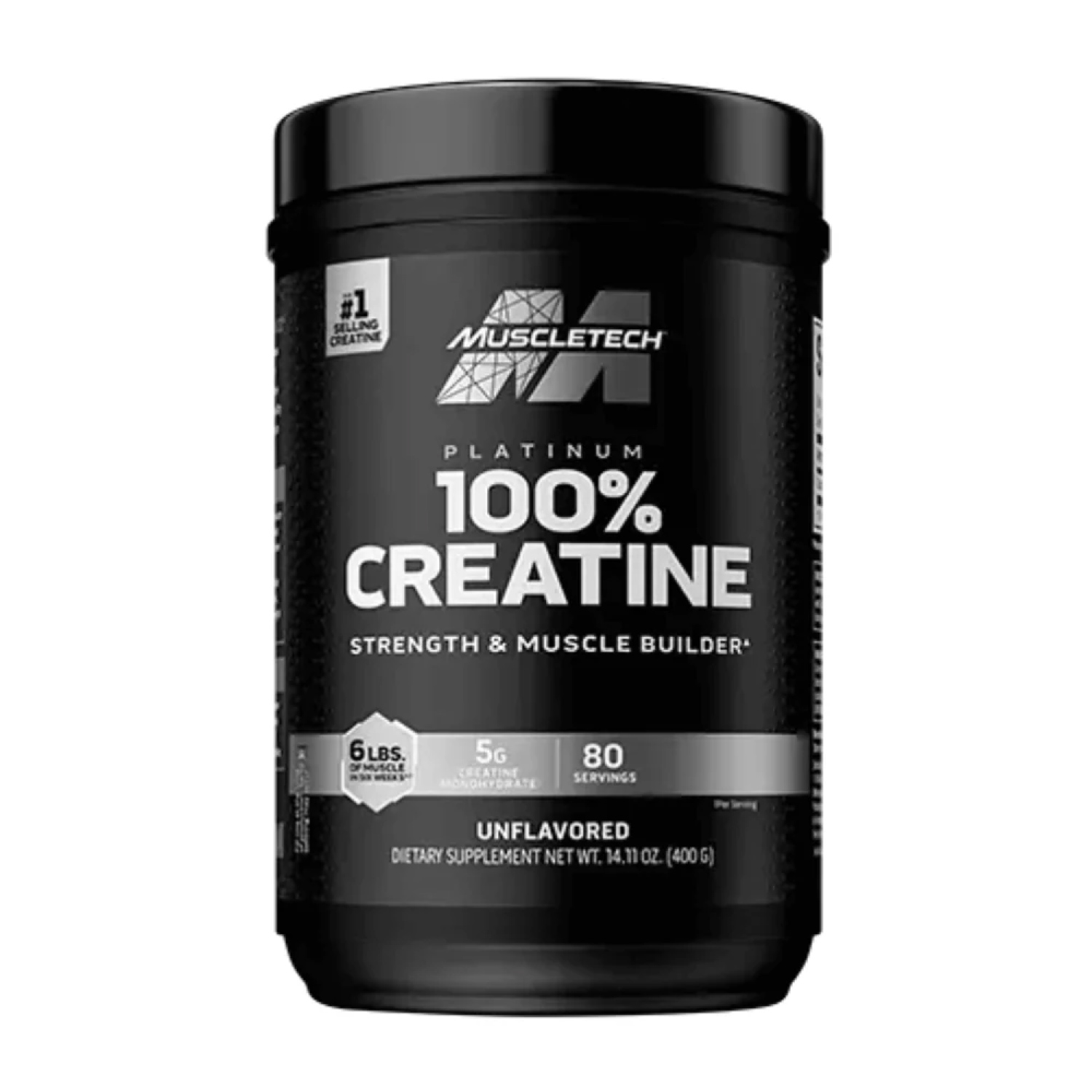Creatina Muscletech Platinum 100% Creatine 400g 80 Serv.