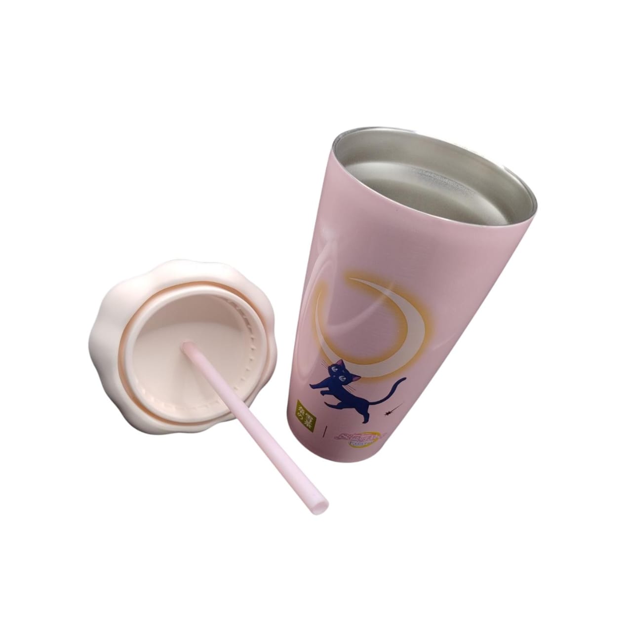 Termo Sailor Moon Eternal & Tuxedo Taza De Aislamiento Kawai