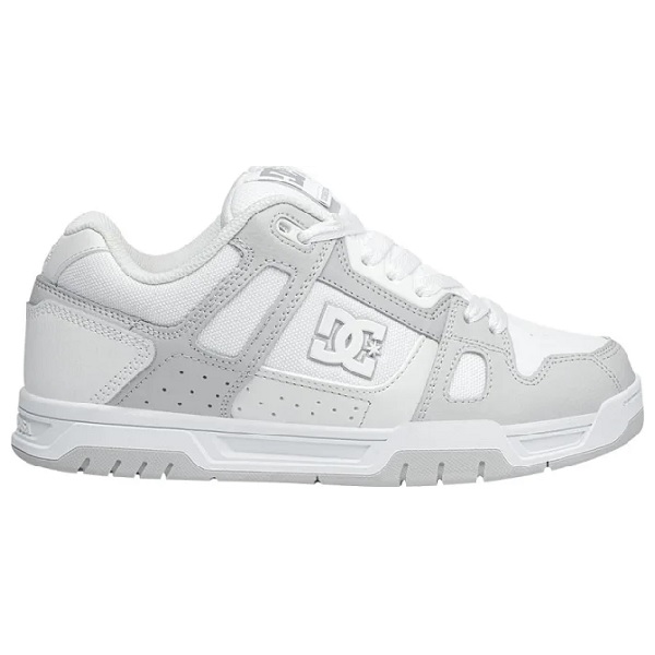 Tenis DC Shoes Stag Blanco/gris Hombre Tallas #25 al #28
