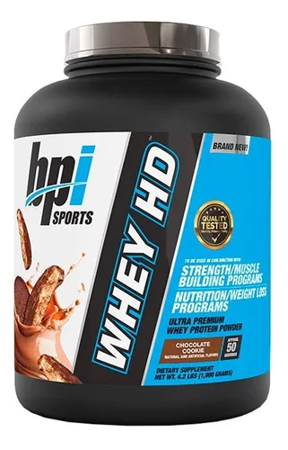 Whey HD BPI Sports Proteína Suero Aislada y Concentrada 4.8 lbs