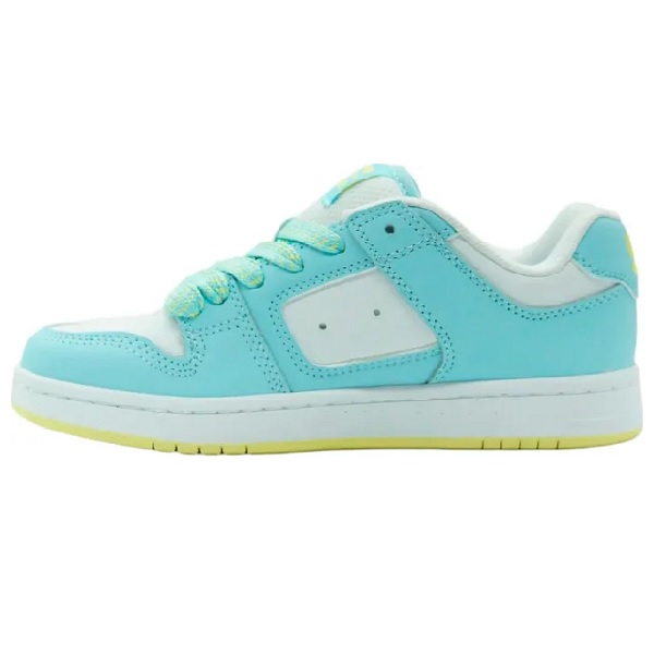 Tenis DC Shoes Manteca Azul/amarillo/blanco Mujer Tallas #22 al #26