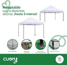 TOLDO CUORY CUO-RPI3 3X3 ACORDEON LONA BLANCA