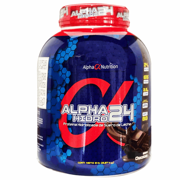 Alpha Hidro 24 Alpha Nutrition 5LBS Proteína Hidrolizada Premium