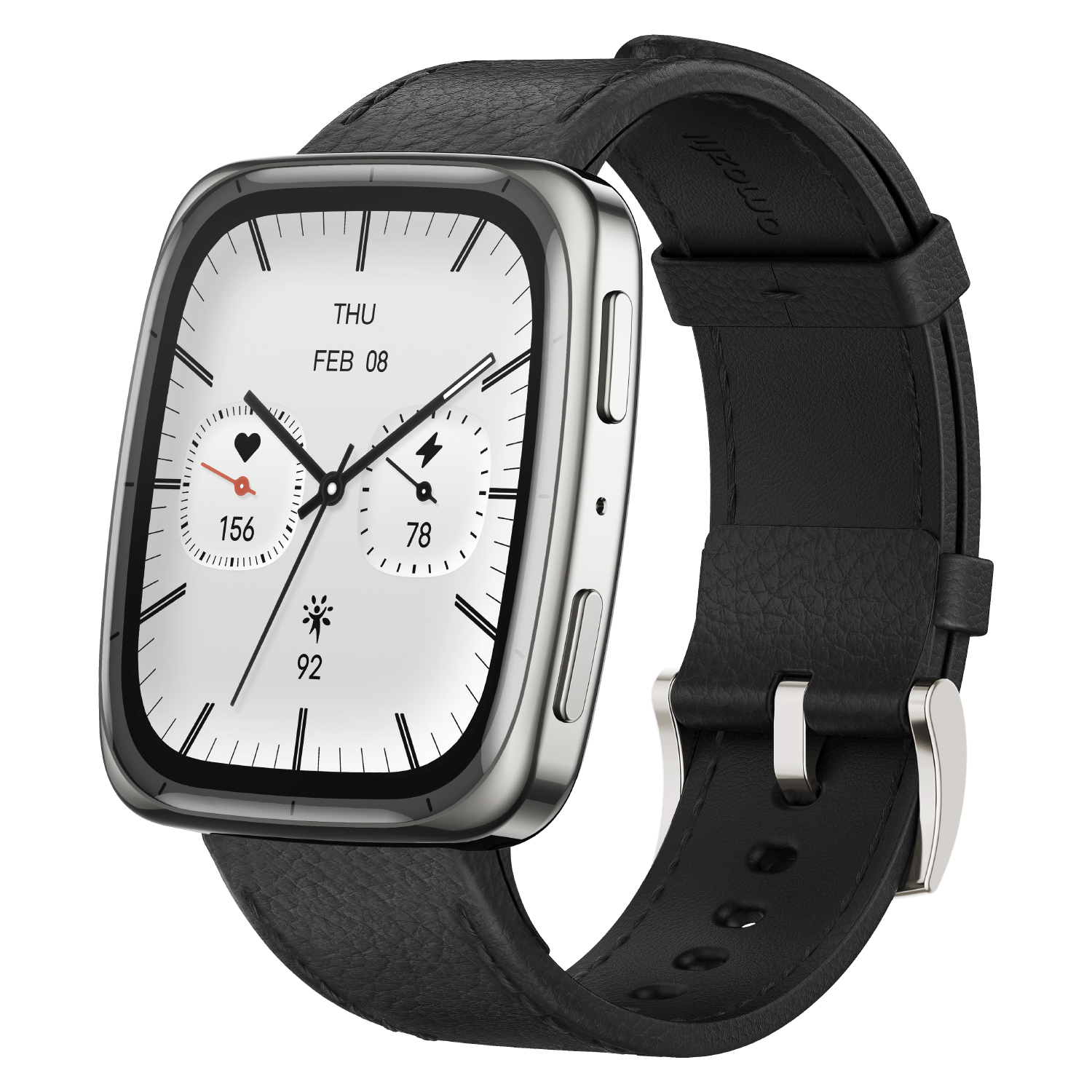 Smartwatch Amazfit Active 2 Cuadrado Premium Negro 