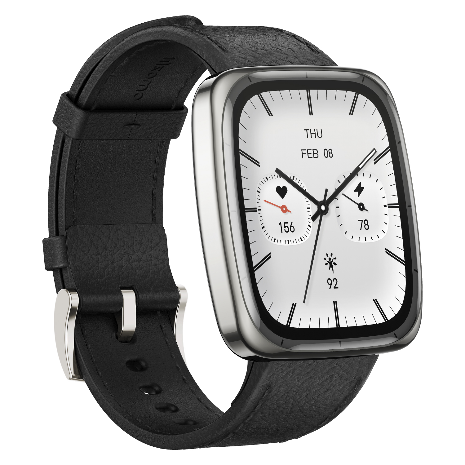 Smartwatch Amazfit Active 2 Cuadrado Premium Negro 