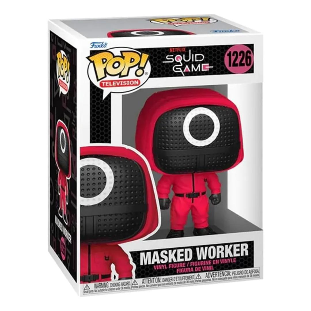 Funko Pop Television Squid Game Round Masked Worker #1226