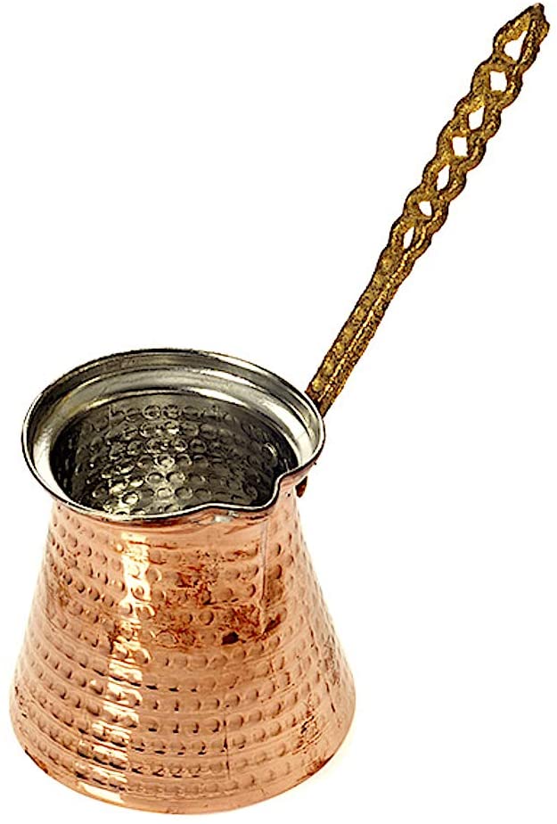 Kit Cafe + Pocillo + Taza Turca Arabe De Turquia Cafetera 