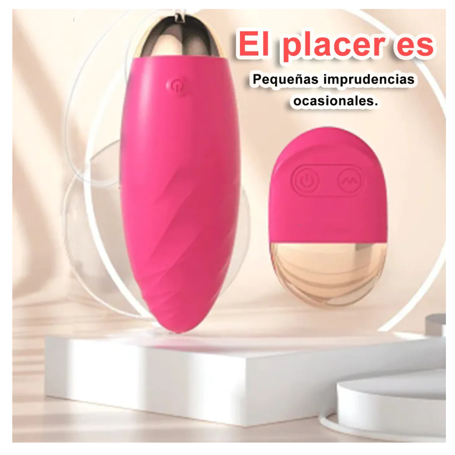 Vibrador De Bala Clitoris Inalambrica Con Control Remoto