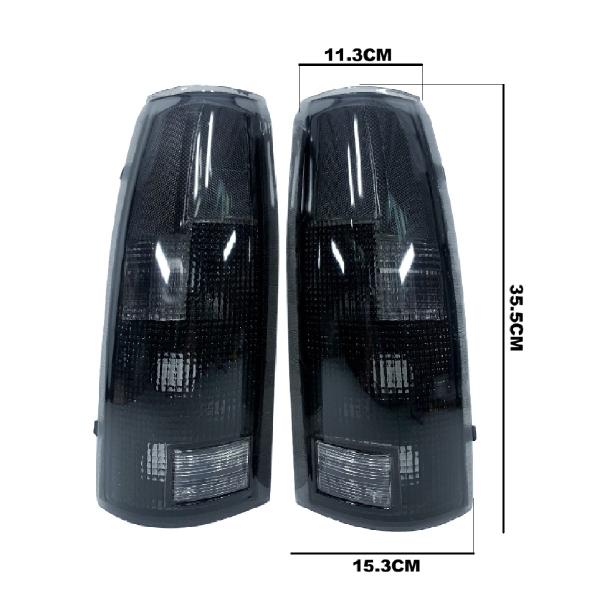 Calaveras ahumadas compatibles con Chevrolet GMC 92–99