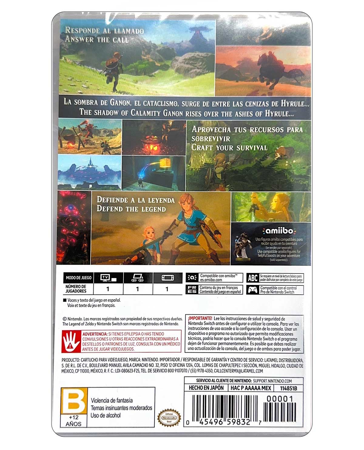 The Legend of Zelda: Breath of the Wild Edición Standard