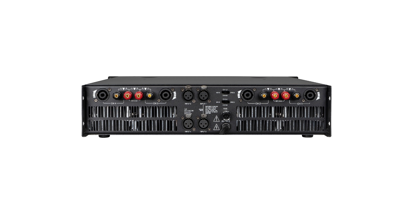 Amplificador Skrander K-2200 2200w Hibrido Super Subwoofer