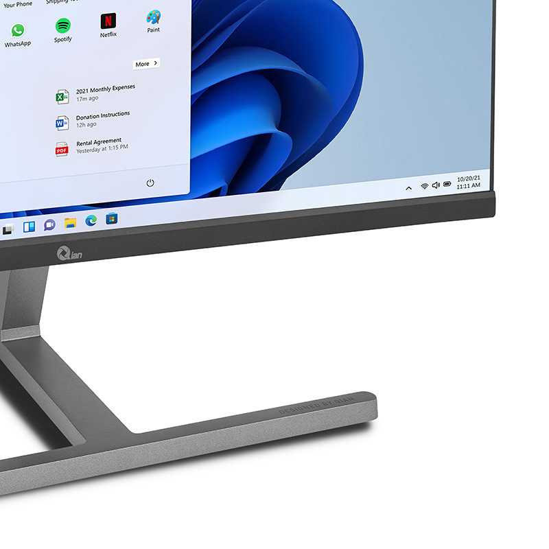 Monitor Gamer Qian QMF-IPF27-01 LED 27", 1920x1080 Full HD, 100Hz, HDMI, Negro