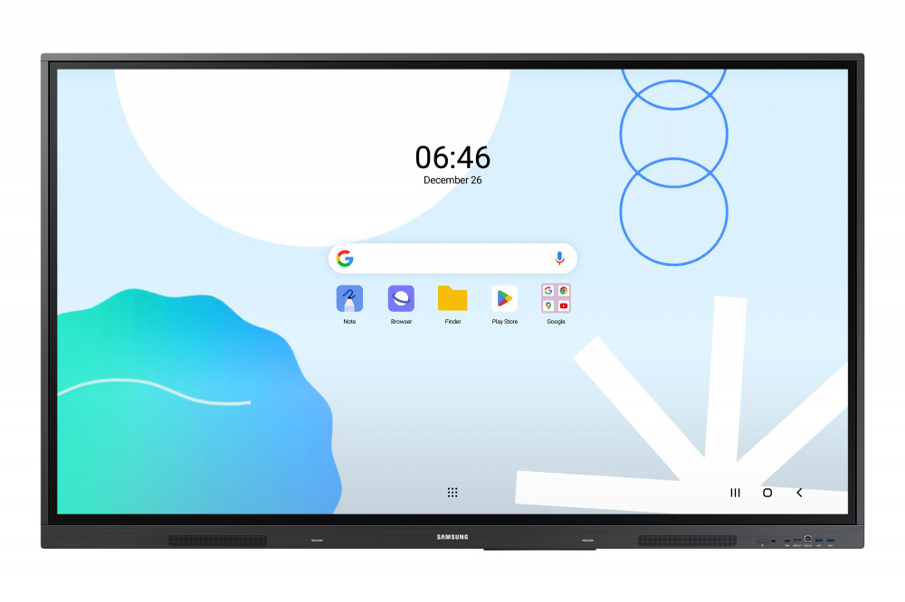 Samsung WAD Series Pantalla Interactiva 86", 4K Ultra HD, Negro.