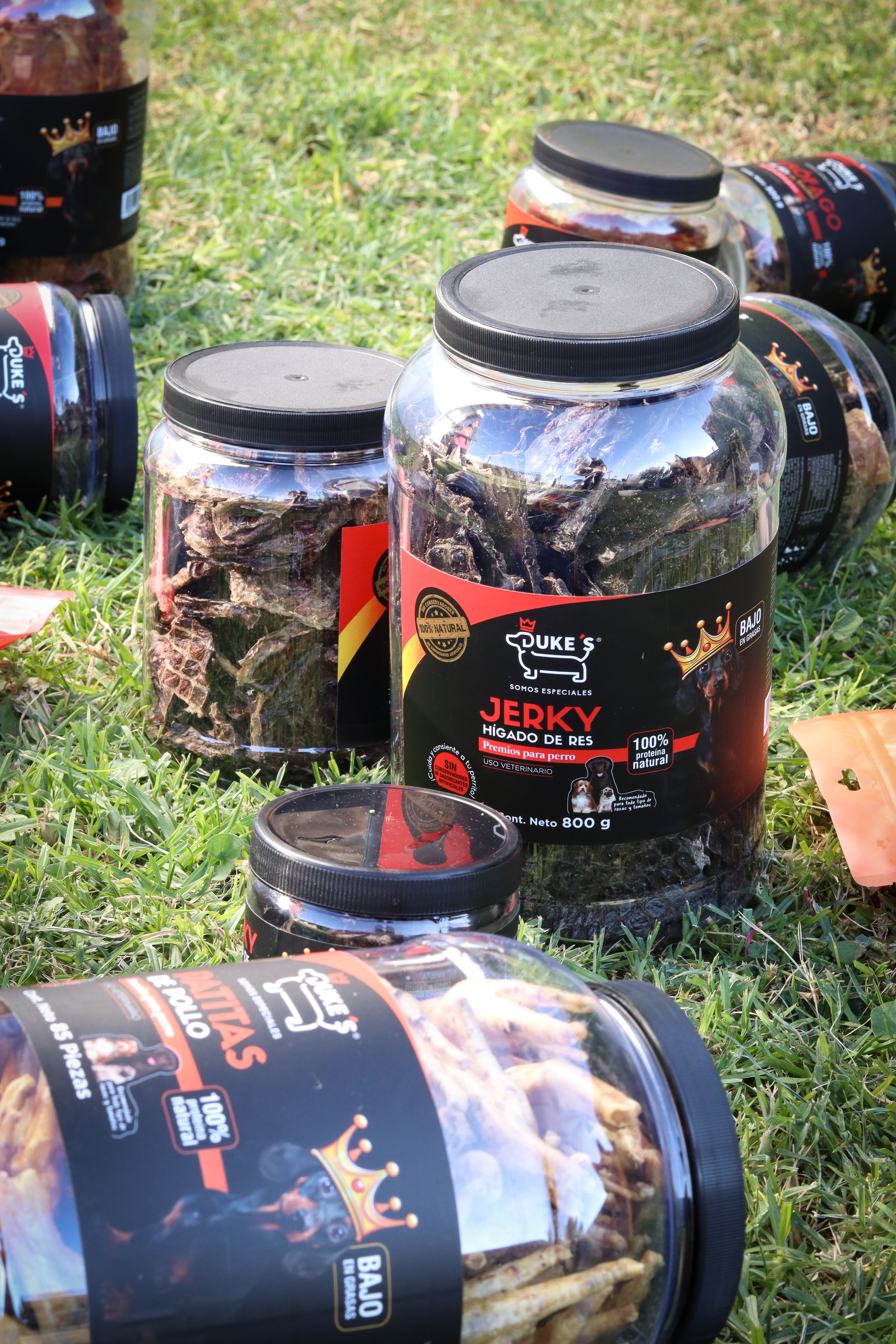 Dukes Premios Para Perros Mix Res Esófago Traquea Hígado 400g Proteína Premium 100% Natural Sin Conservadores