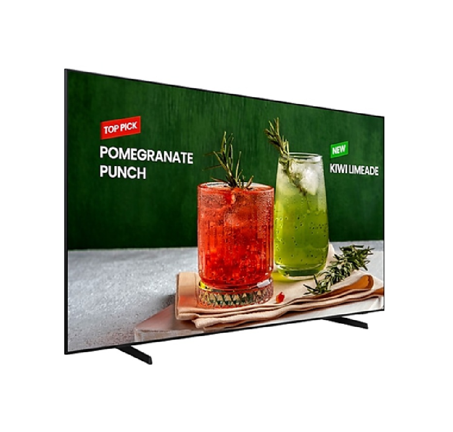 Samsung LH98BEDHVGFXZX Pantalla Comercial LED 98", 4K Ultra HD, Negro. 