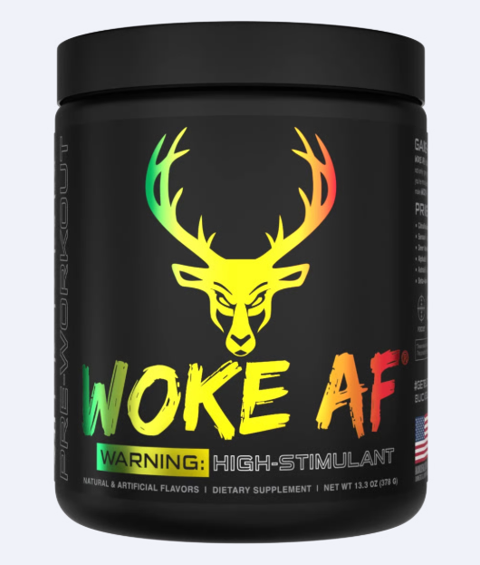 Woke AF - High Stimulant Pre-Workout-Woke AF - Pre-entrenamiento con alto contenido de estimulantes