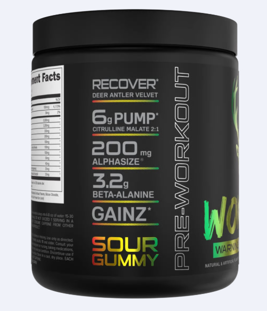 Woke AF - High Stimulant Pre-Workout-Woke AF - Pre-entrenamiento con alto contenido de estimulantes