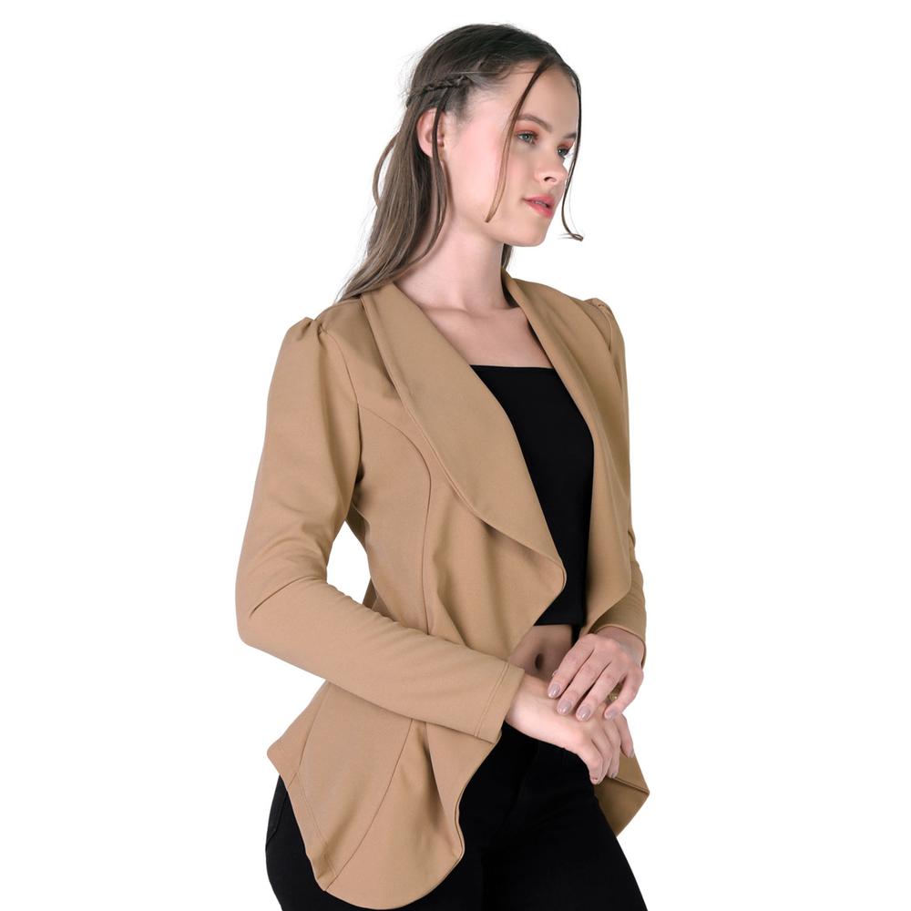 Saco Mujer Formal Cardigan Beige Stfashion 72605413