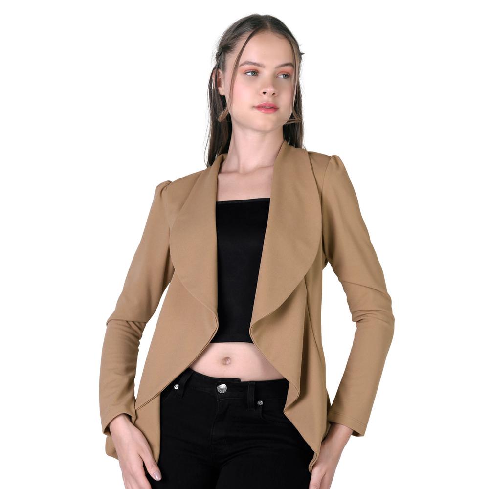 Saco Mujer Formal Cardigan Beige Stfashion 72605413