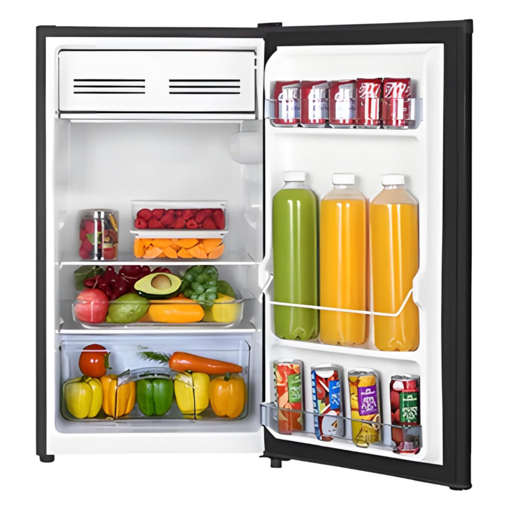 Frigobar TCL TSD44B 4.4 pies Puerta Reversible Freezer Negro