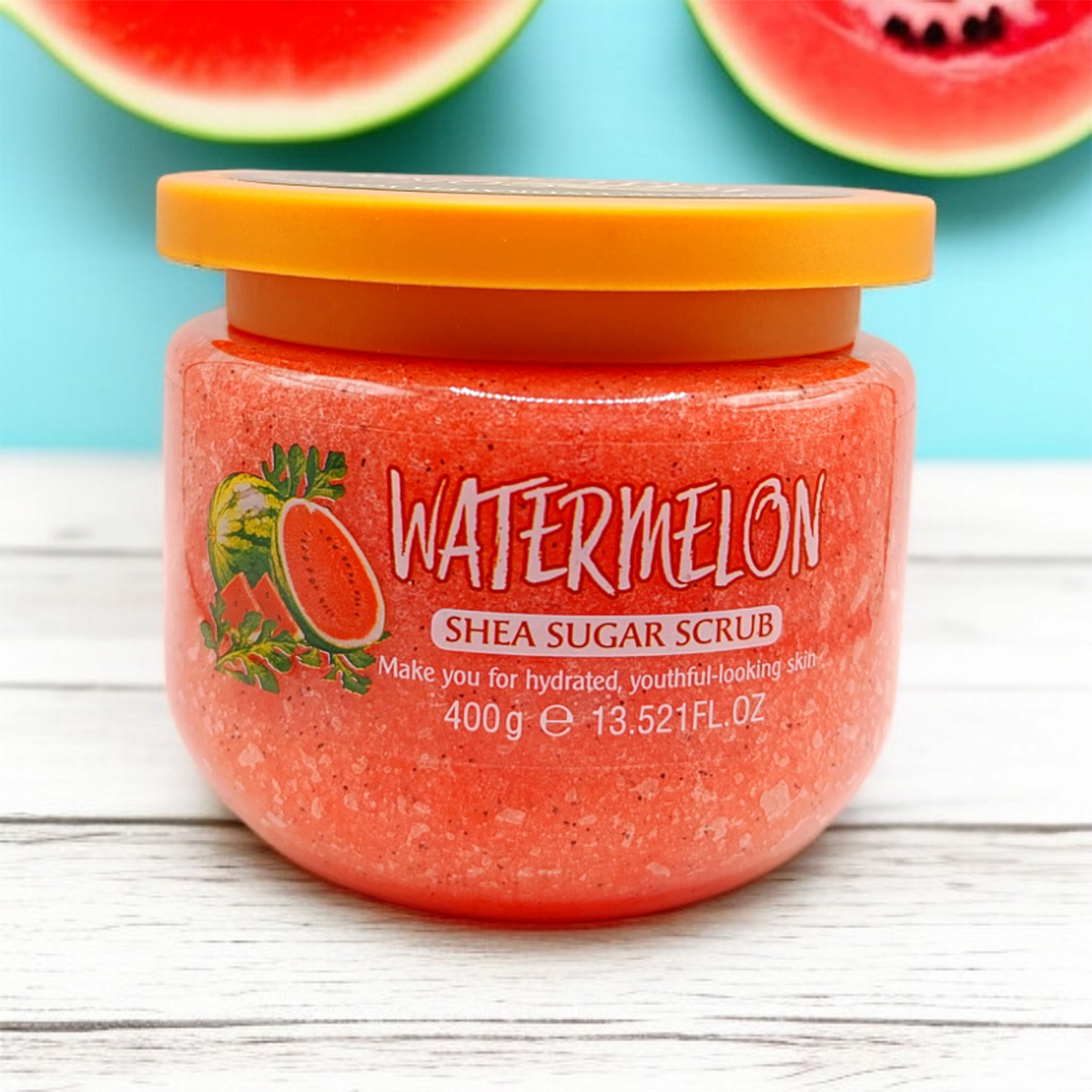 Exfoliante Corporal de Manteca de Karité - Sugar Scrub Hidratante y Rejuvenecedor 400g