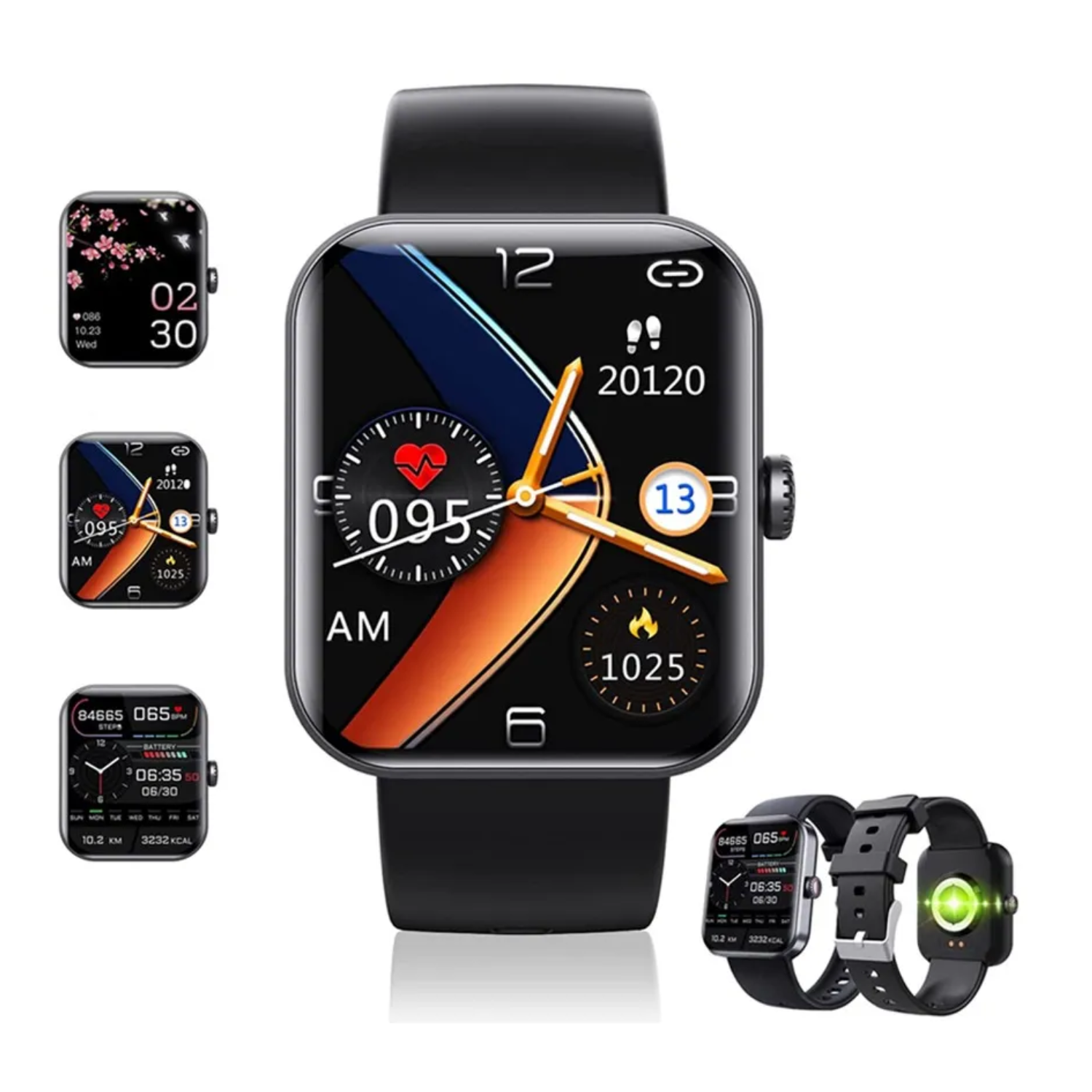 Smartwatch Con Medidor De Glucosa Y Presión Arterial
