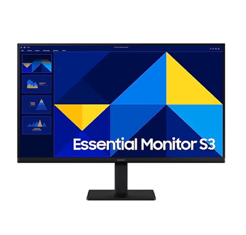 Monitor Samsung S3 LCD 27", 1920x1080 Full HD, G-Sync/FreeSync, 100Hz, HDMI, Negro. 