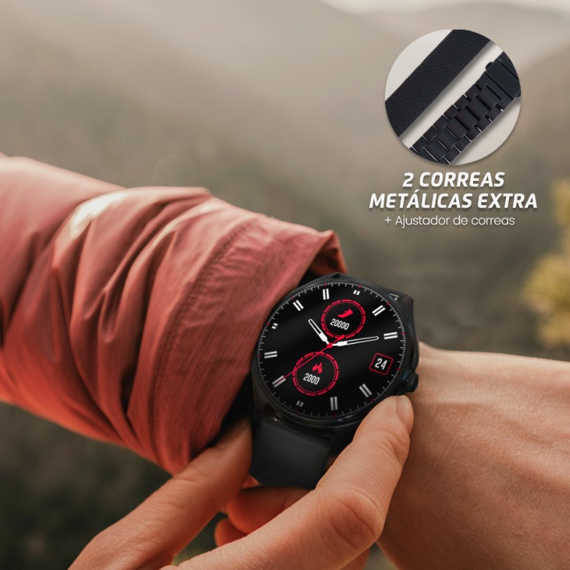 Smartwatch Vorago SW-505 Cuadrado IP67