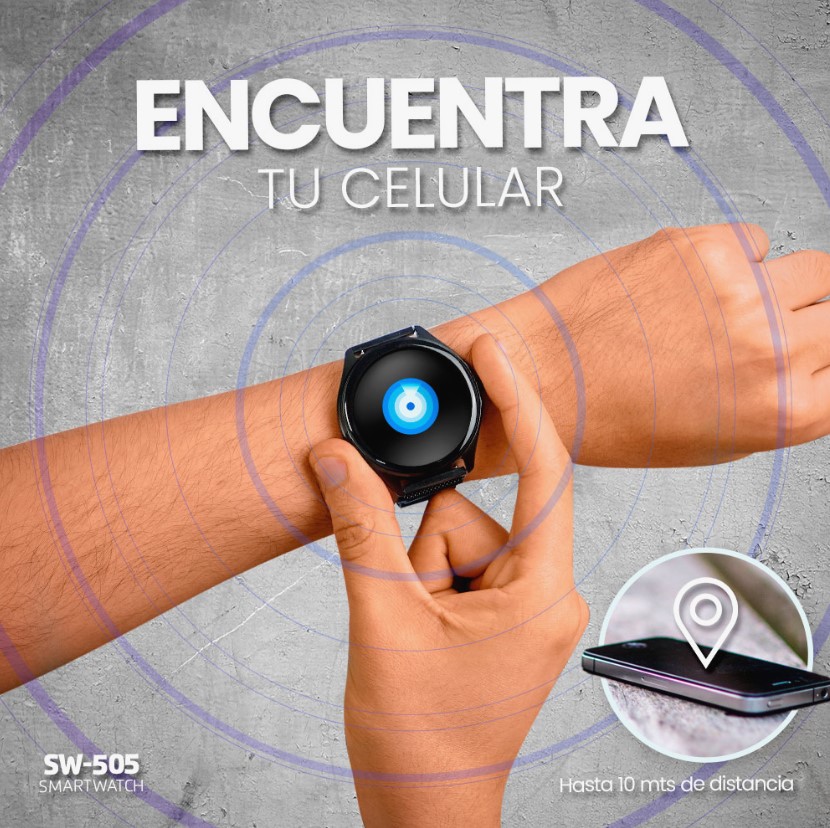 Smartwatch Vorago SW-505 Cuadrado IP67