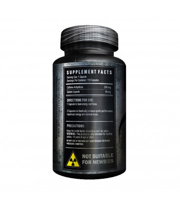 Caffeine Xtreme Dark Matter 200mg x 110 tabs | Energía pura y enfoque