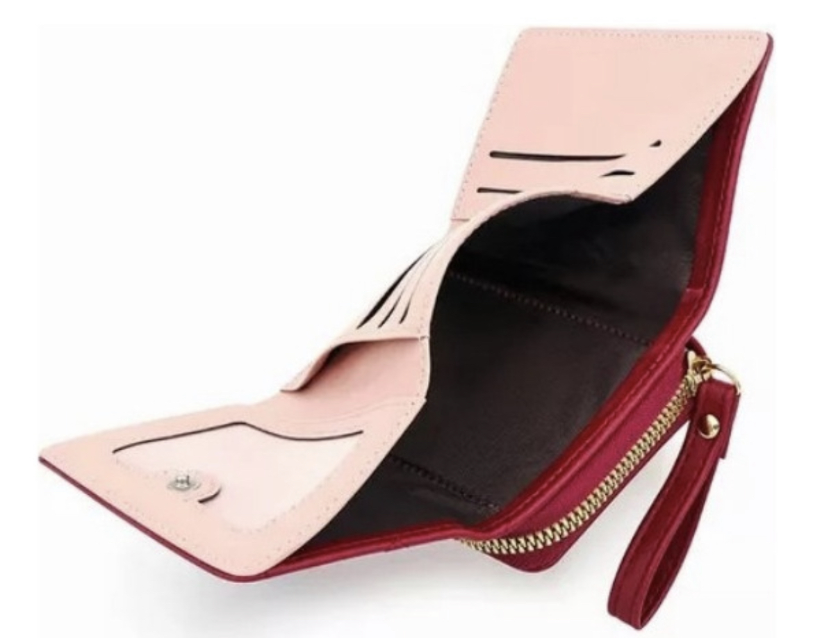 Cartera Monedero Mujer Billetera Gran Capacidad Tarjetas