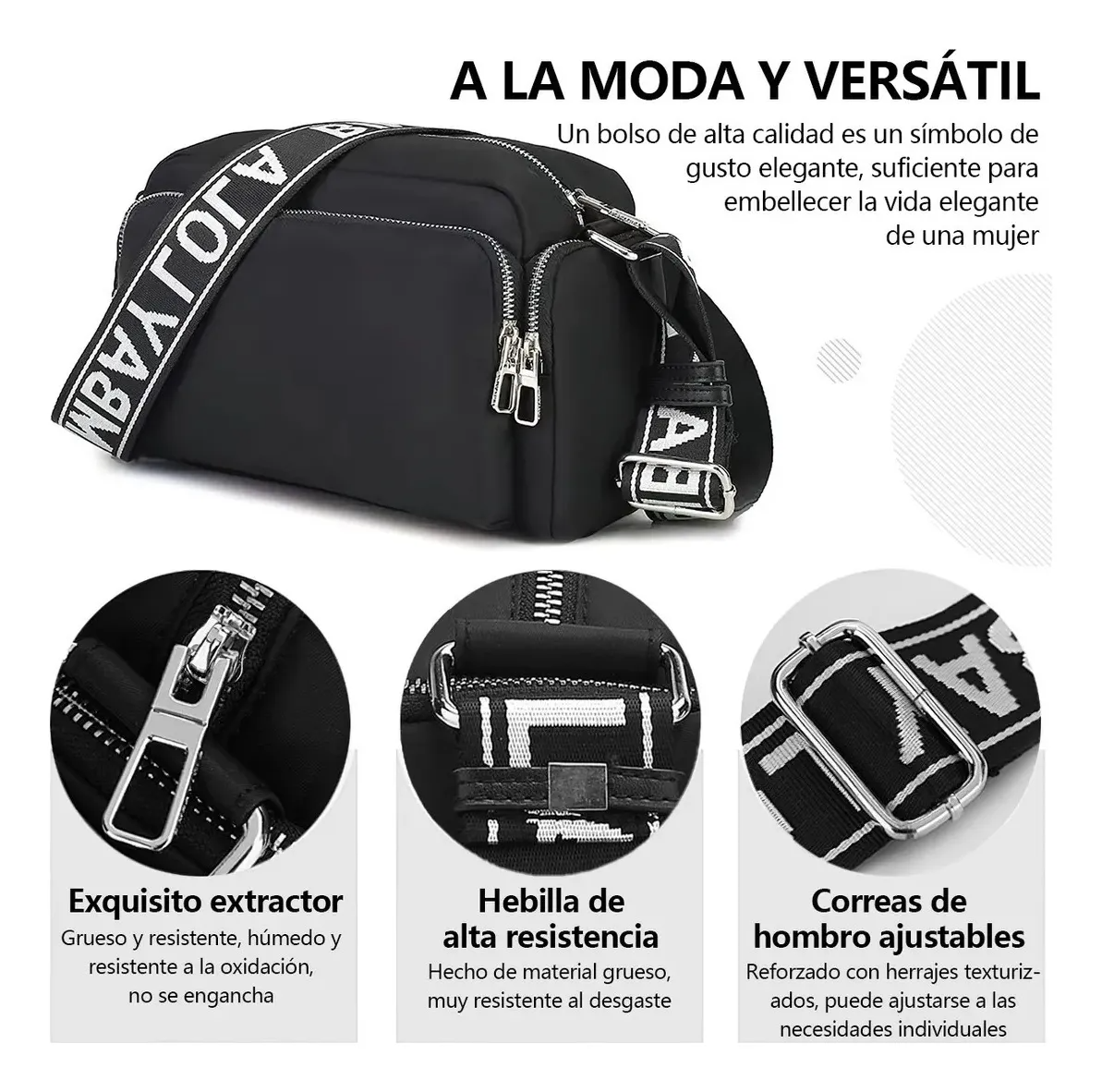 Bolso De Hombro De Las Mujeres Casual Crossbody Bolso Tote