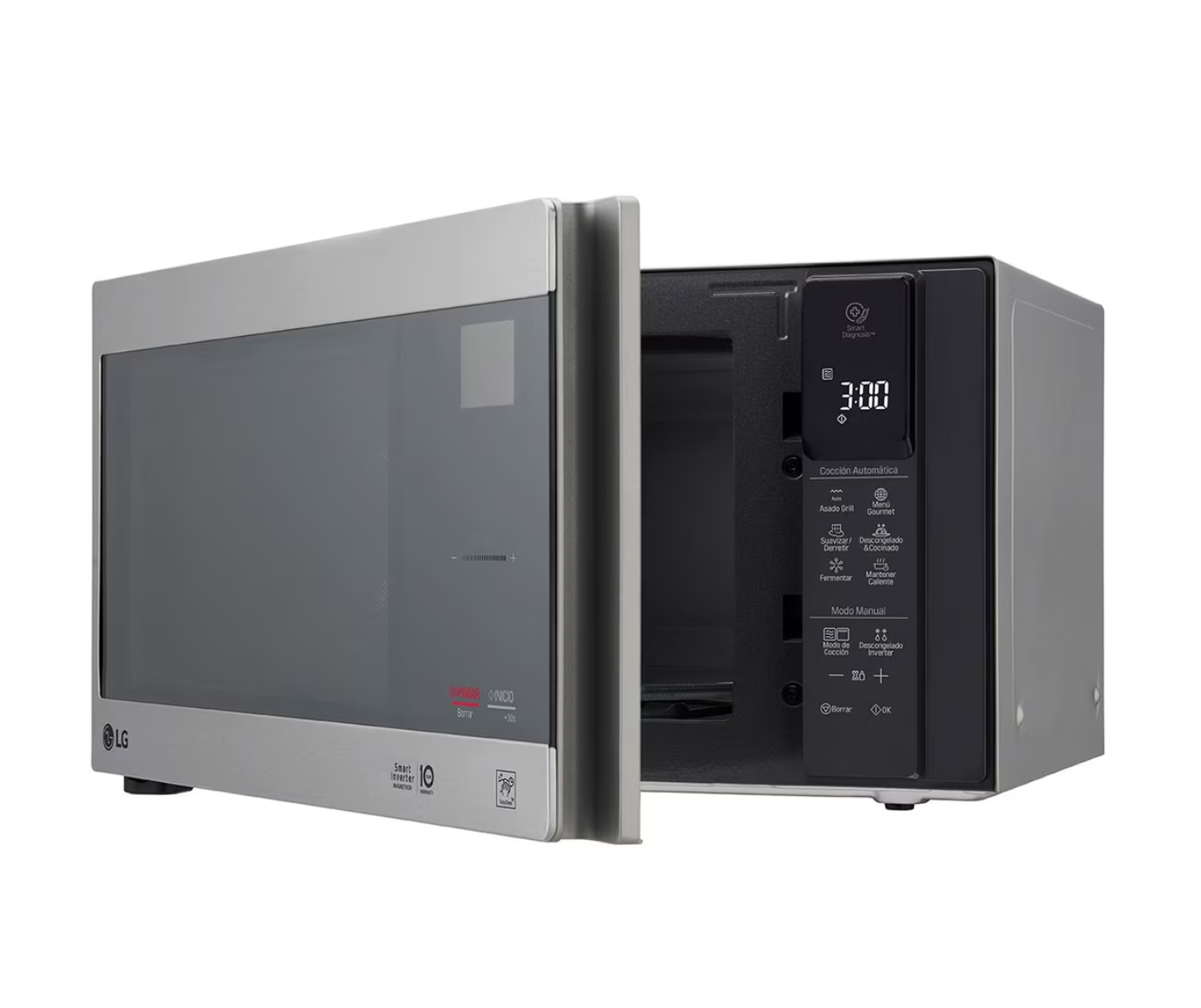 Horno de Microondas LG MH1596CIR 1.5 Pies NeoChef / Grill Plata SYP-Y13