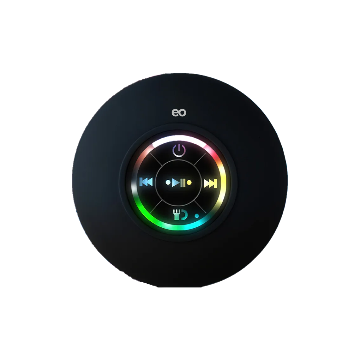 Bocina Bluetooth Contra Agua Baño Regadera Recargable Segura Color Negro