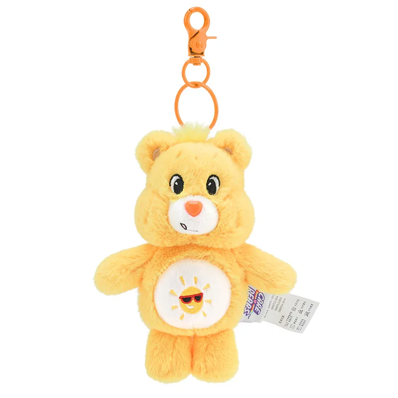 Peluche Ositos Cariñositos Carebears, Oso Arcoíris peluche Kawaii llavero para Bolsa, Mochila etc. Set 6 Pcs