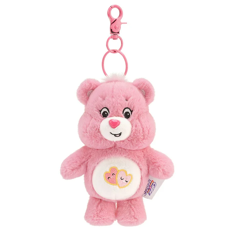 Peluche Ositos Cariñositos Carebears, Oso Arcoíris peluche Kawaii llavero para Bolsa, Mochila etc. Set 6 Pcs