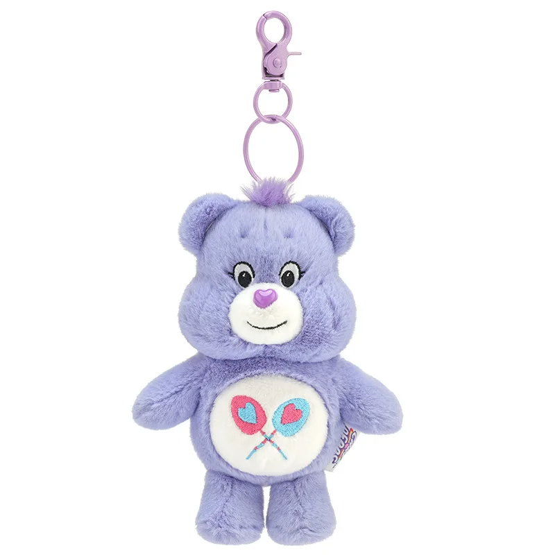 Peluche Ositos Cariñositos Carebears, Oso Arcoíris peluche Kawaii llavero para Bolsa, Mochila etc. Set 6 Pcs