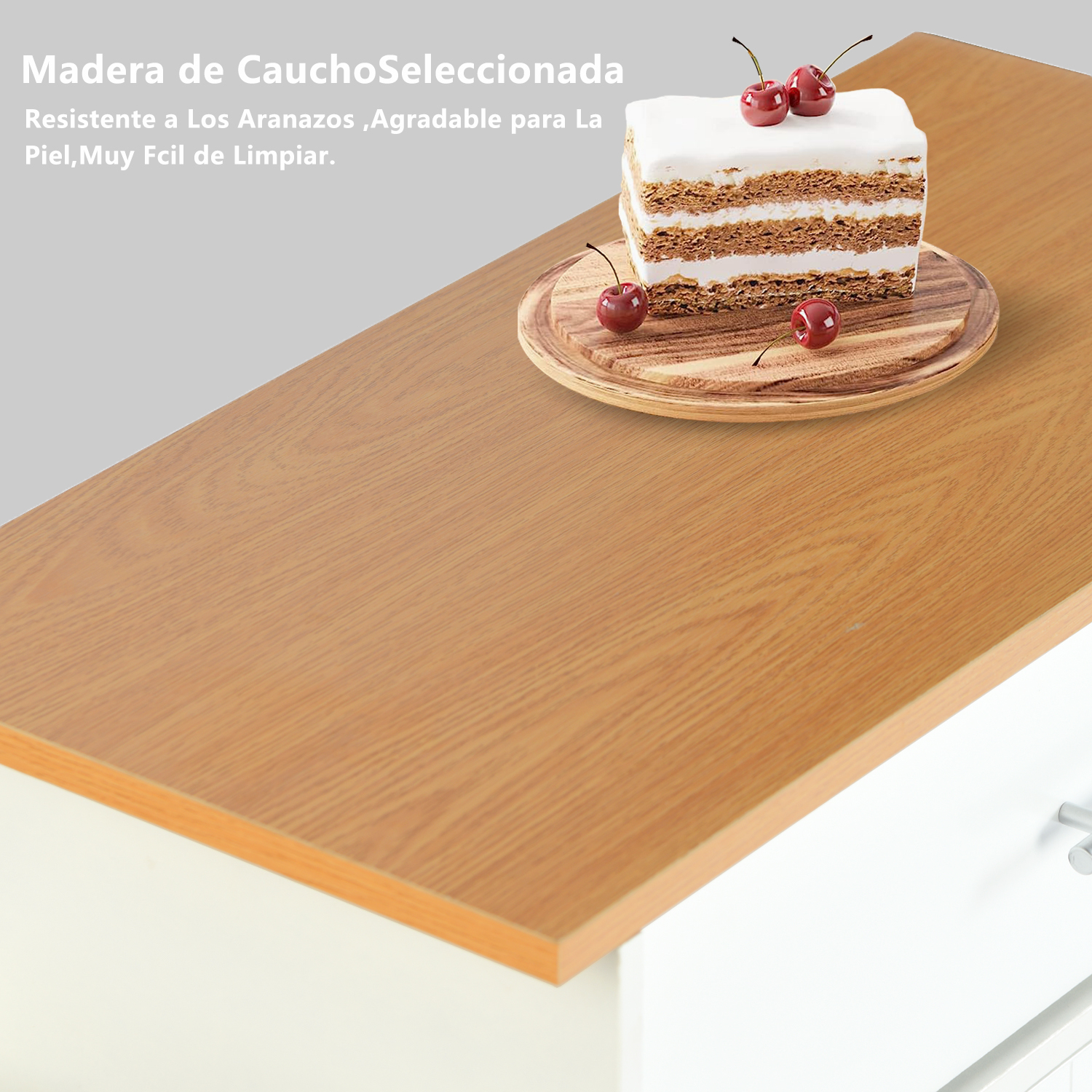 Organizador De Cajones Con Ruedas Estante Para Microondas