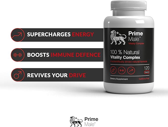 Prime Male Vitality Complex Testosterona 120 capsulas