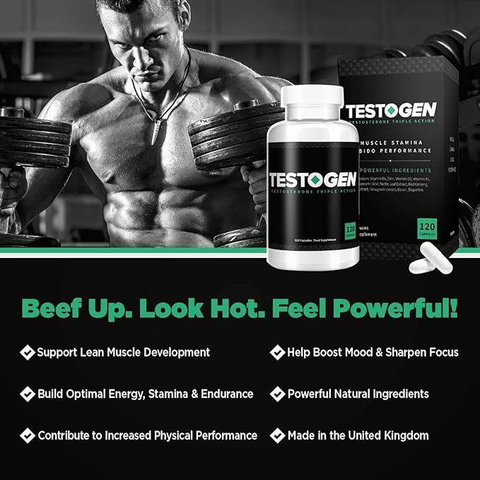 Testogen Testosterone Booster 120 cap