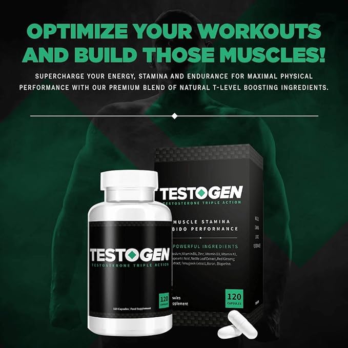 Testogen Testosterone Booster 120 cap