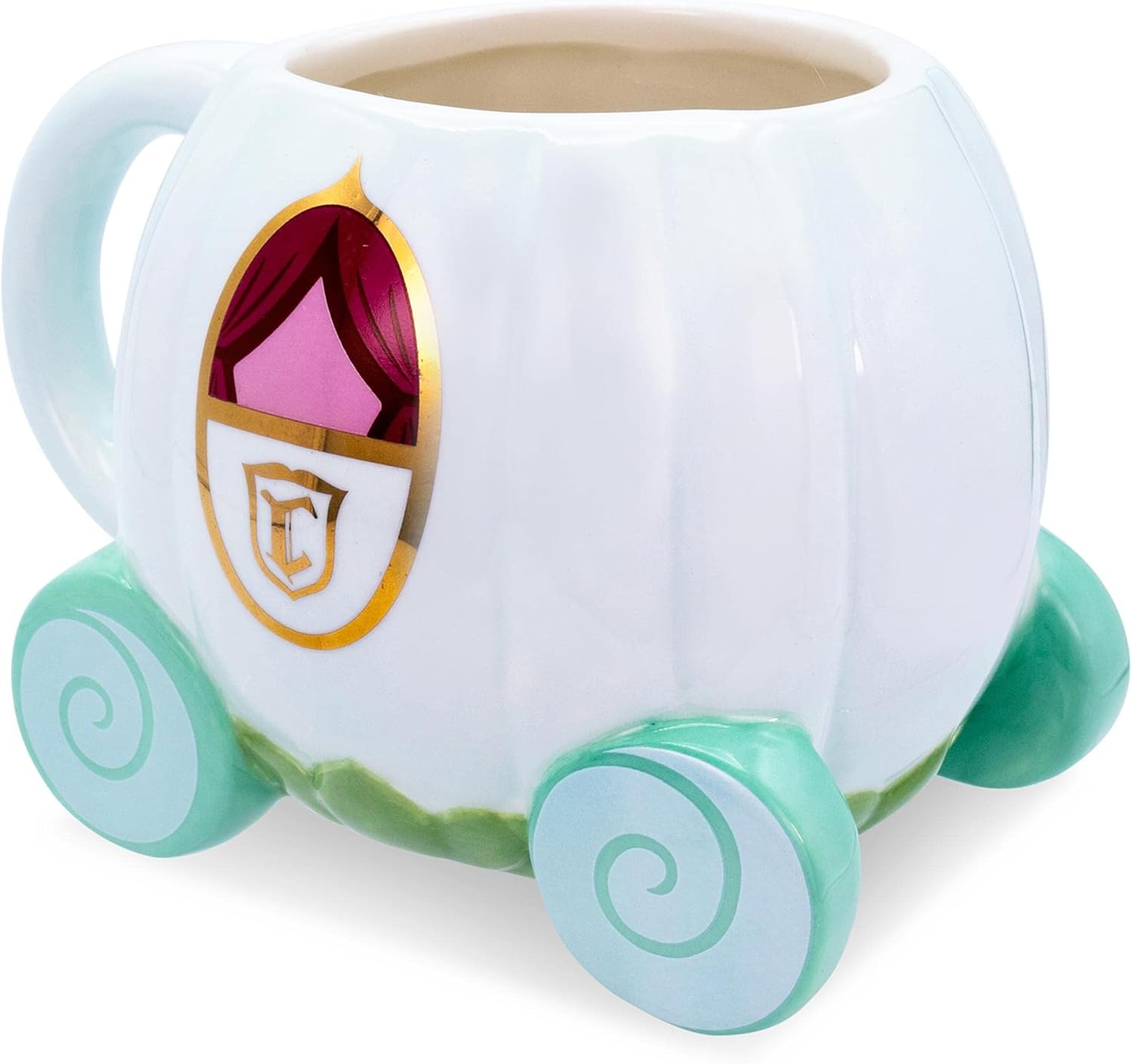 Taza Cenicienta 3D carroza Ceramica Disney Princesas 591 ml