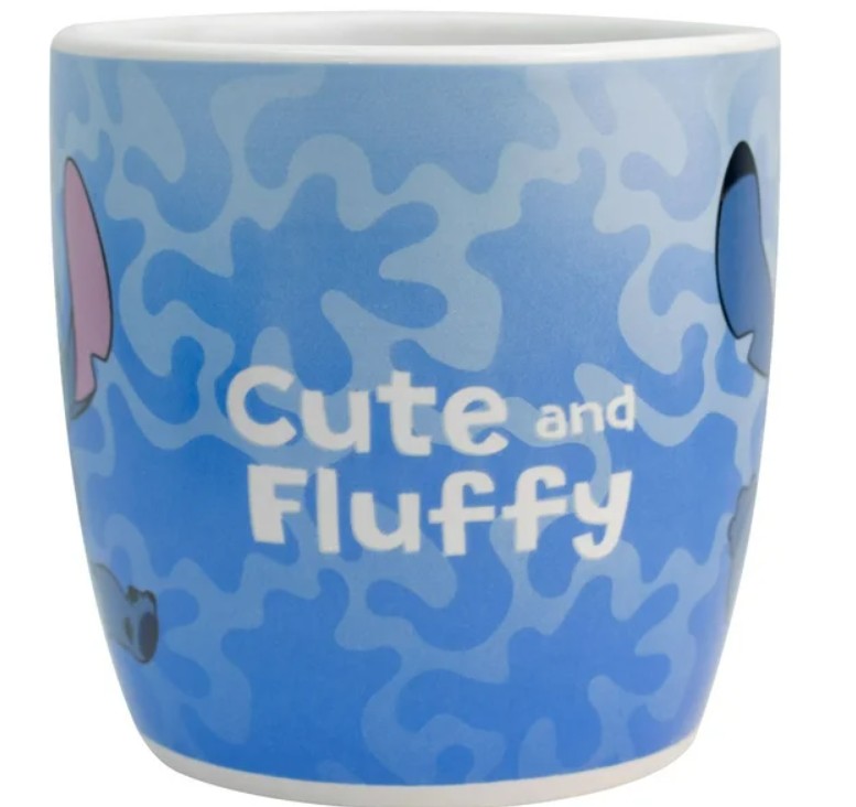 Stitch Set Desayuno Individual, Vajilla Porcelana 2 Piezas, Lilo & Stitch Tropical Disney con Caja de Regalo