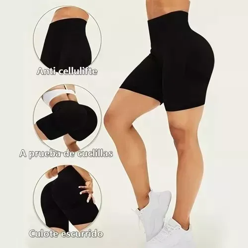 2pzs Leggins Deportivos Gym Licra Mujer Tie-dye Push Up Yoga TALLA MEDIANA