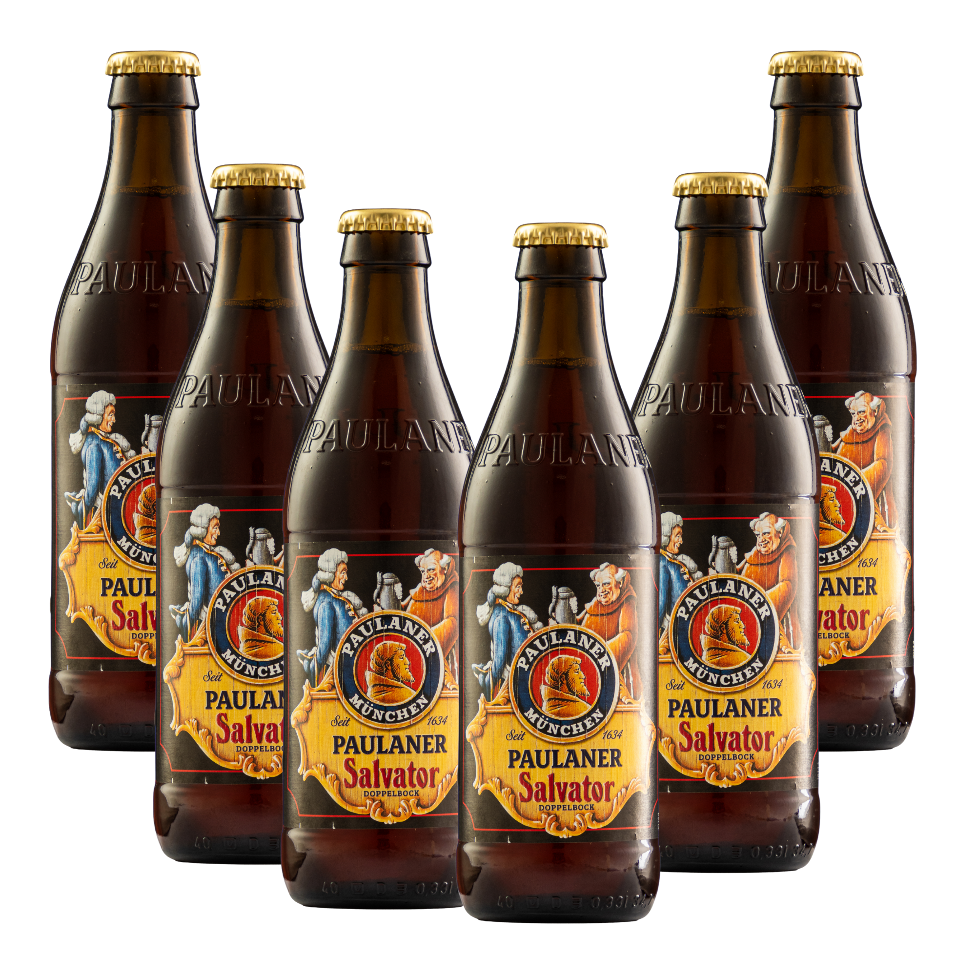 Six Pack Cerveza Paulaner Salvator 330 Ml