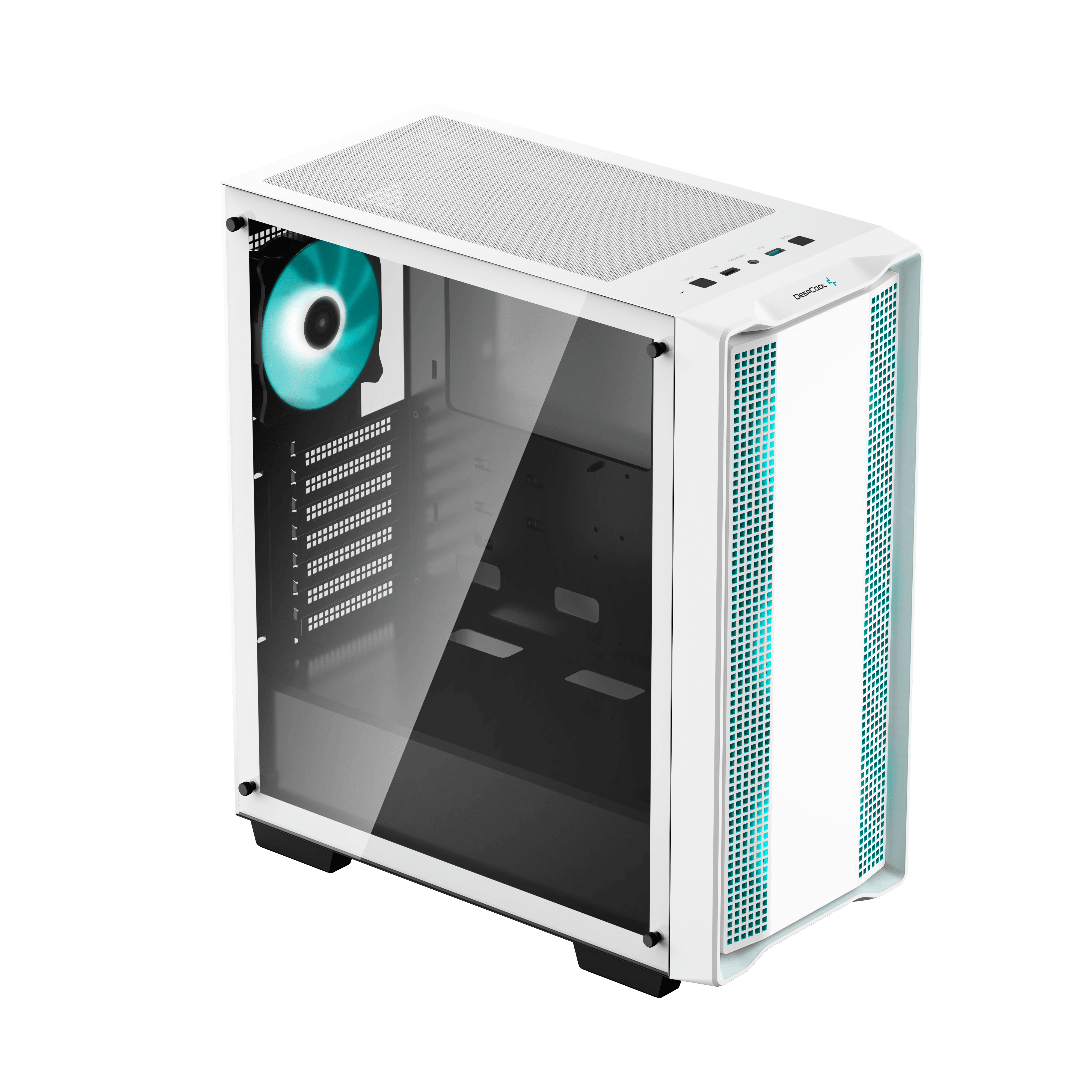 GABINETE DEEPCOOL CC560 V2 BLANCO ATX LED S/FUENTE CRISTAL R-CC560-WHGAA4-G-2